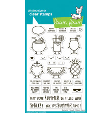 Lawn Fawn Clear Stamps 4X6 - Summer Friends LF3781