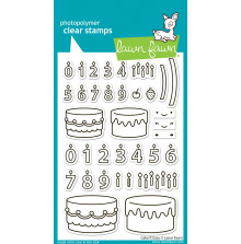 Lawn Fawn Clear Stamps 4X6 - Cake It Easy LF3770