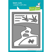 Lawn Fawn Dies - Riverside Backdrop: Portrait LF3816