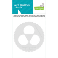 Lawn Fawn Templates - Reveal Wheel Keep On Swimming Drop-Down  LF3788