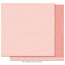 Maja Design Monochromes 12X12 Shades of Strawberry  - Pink milk