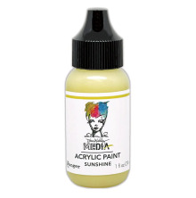 Dina Wakley MEdia Acrylic Paint 29ml - Sunshine