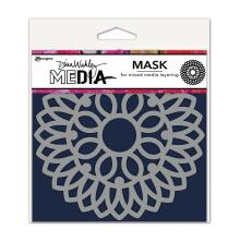 Dina Wakley MEdia Stencils 6X6 - Pointy Doily
