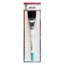 Dina Wakley MEdia Stiff Bristle Brush 1.75inch