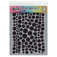 Dylusions Stencil 9X12 - Drip Drops