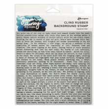 Simon Hurley create. Background Stamp 6X6 - Typewriter
