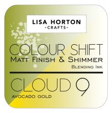 Lisa Horton Crafts Cloud 9 Color Shift Ink Pad - Avocado Gold