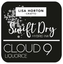 Lisa Horton Crafts Cloud 9 Swift Dry Hybrid Ink Pad - Liquorice Black