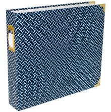 Project Life D-Ring Album 12X12 - Navy Weave
