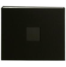 American Crafts Cloth D-Ring Album 12X12 - Black