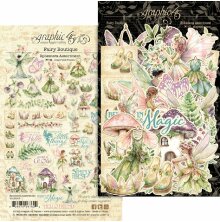 Graphic 45 Ephemera Cardstock Die-Cuts - Fairy Boutique