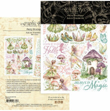 Graphic 45 Rub-On Transfers - Fairy Boutique
