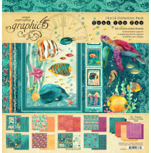 Graphic 45 Collection Pack 12X12 - Seas The Day