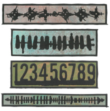Sizzix Thinlits Die Set by Seth Apter - Borderlines 666906