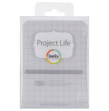 Project Life 3X4 Grid Cards 100/Pkg UTGENDE