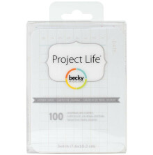 Project Life 3X4 Ledger Cards 100/Pkg UTGENDE
