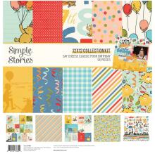 Simple Stories Collection Kit 12X12 - Say Cheese Classic Pooh Birthday