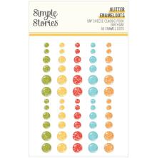 Simple Stories Enamel Dots 60/Pkg - Say Cheese Classic Pooh Birthday