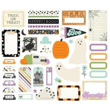 Simple Stories Bits &amp; Pieces Die-Cuts 40/Pkg - Spooky Things Journal