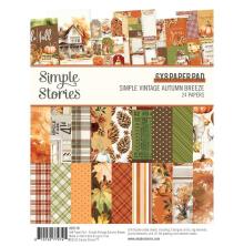Simple Stories Double-Sided Paper Pad 6X8 - Simple Vintage Autumn Breeze