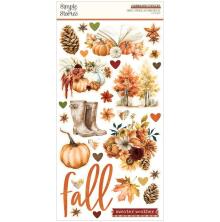 Simple Stories Chipboard Stickers 6X12 - Simple Vintage Autumn Breeze