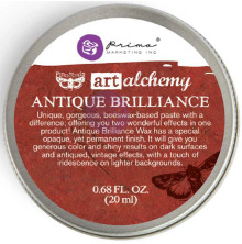 Prima Finnabair Wax Paste Brilliance 20ml - Fire Ruby