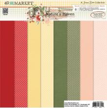 49 And Market Solid Collection Pack 12X12 - Natures Haven