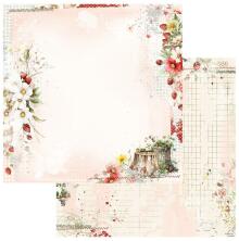 49 And Market Natures Haven Cardstock 12X12 - Blossom Sprinkle