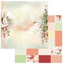 49 And Market Natures Haven Cardstock 12X12 - Busy Bee