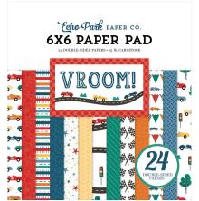 Echo Park Double-Sided Paper Pad 6X6 - Vroom!