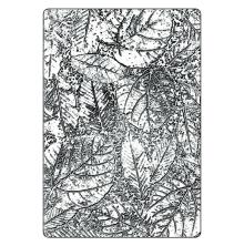 Tim Holtz Sizzix 3-D Texture Fades Embossing Folder A5 - Foliage 666916