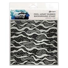 Simon Hurley create. Background Stamp 6X6 - Saltwater