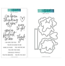 Concord &amp; 9th Clear Stamp &amp; Die set - Simply Said