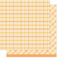 Lawn Fawn Favorite Flannel Fall Paper 12X12 - Chai Tea LF3825