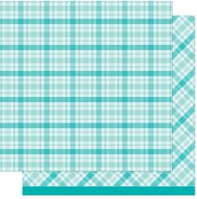 Lawn Fawn Favorite Flannel Fall Paper 12X12 - Peppermint Tea LF3827