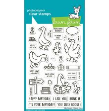 Lawn Fawn Clear Stamps 4X6 - Silly Goose! LF3844