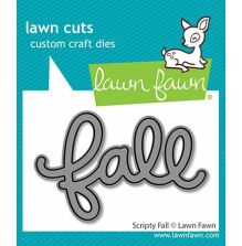 Lawn Fawn Dies - Scripty Fall LF3871