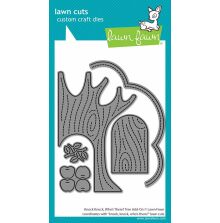 Lawn Fawn Dies - Knock Knock, Whos There? Tree Add-On LF3865