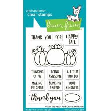 Lawn Fawn Clear Stamps 3X4 - Pick Of The Patch Add-On LF3856
