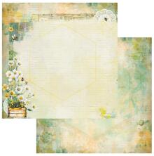 49 And Market Market Botanical Buzz Cardstock 12X12 - Delicate