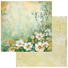 49 And Market Botanical Buzz Cardstock 12X12 - Cheerful