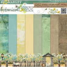 49 And Market Solid Collection Pack 12X12 - Botanical Buzz