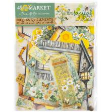 49 And Market Die-Cut Elements - Botanical Buzz