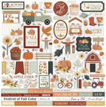 Carta Bella Cardstock Stickers 12X12 - Its Autumn
