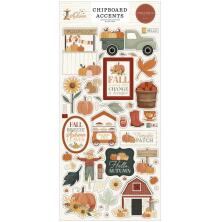 Carta Bella Chipboard Stickers 6X13 - Its Autumn Accents
