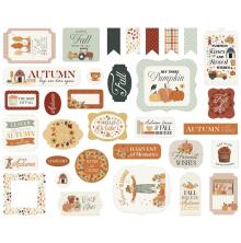 Carta Bella Cardstock Die-Cuts 33/Pkg - Its Autumn Icons