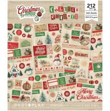 PhotoPlay Collage Cutouts 212/Pkg - Christmas Junque