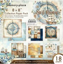 Memory Place Collection Pack 8X8 - Sail Away