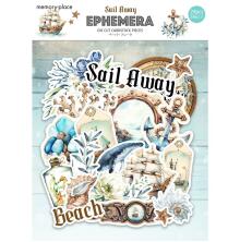 Memory Place Ephemera Cardstock Die-Cuts - Sail Away