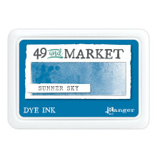 49 And Market Dye In Pad - Summer Sky